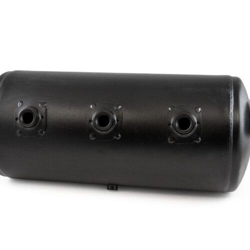 Air Tank, 9.5″ Diameter, 3/4″ (4) Main Port, 3/8″ End Port