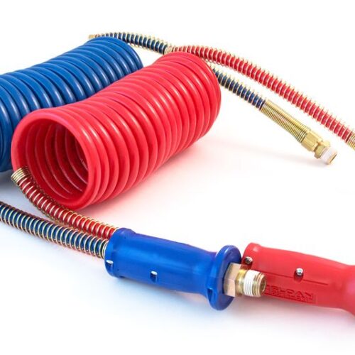Coiled Air with Dura-Grip Handles, 15′, SET