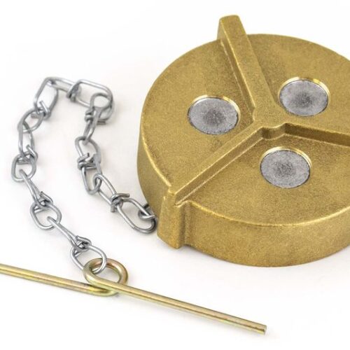 2-1/2″ Brass Fuel Cap, Non-Vented