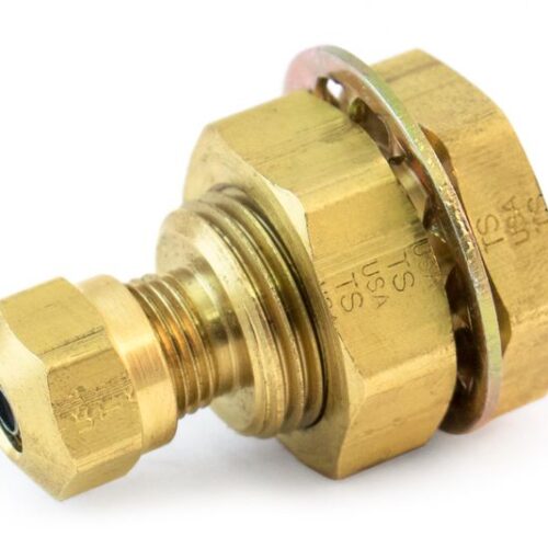 One-Piece Terminal Bolt, Brass, 1.27″, .37″ x 1.1″ Brass Nut