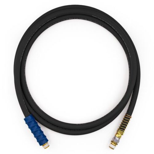3/8″ Black Jumper Hose, 20′, Blue SureGrip