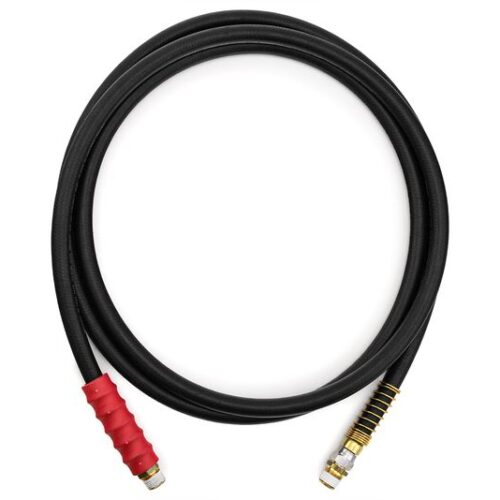 3/8″ Black Jumper Hose, 20′, Red SureGrip
