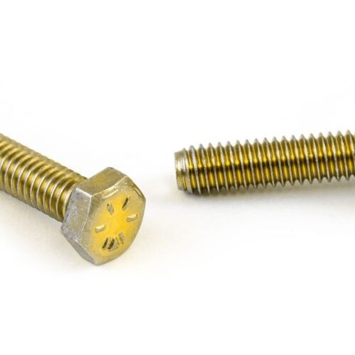 Bolt, Hex Cap Screw, 5/16 x 4 UNC, Grade 8, Yellow Zinc, Pkg 50