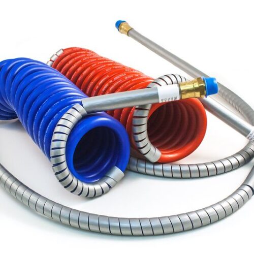 MAXXDuty Coiled Air, 15′, Set, 10″ & 40″ Leads, 1/2″ NPT