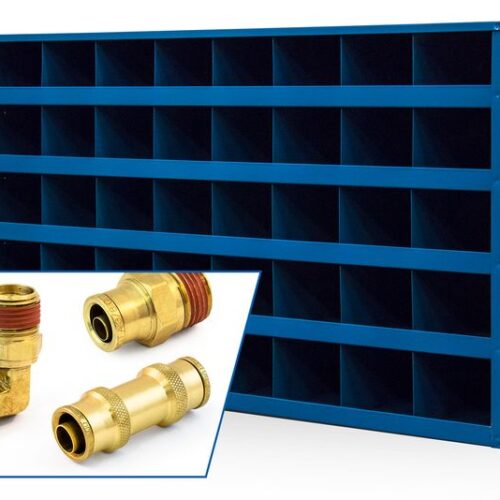 DOT Brass PTC Fitting Bin Assortment