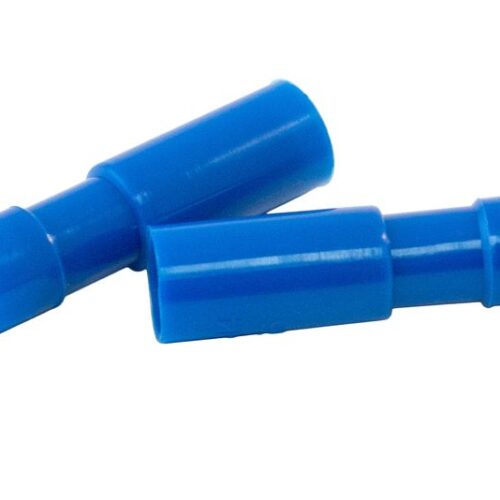 Bullet/Snap Plug, Nylon, Male, .157 Stud, 16-14 AWG