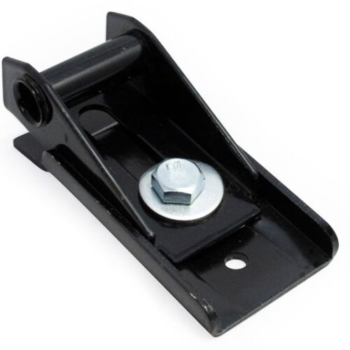 Top Fixture Bracket Assembly for 1″ Rollers, Black E-Coat