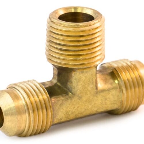 Forged Flare Tee w/ Male Pipe Thread On Branch 5/16″X1/8″