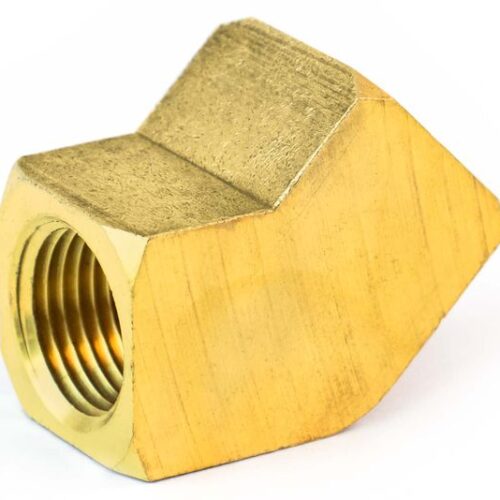 Female Pipe Elbow 45-Degree, 1/2″