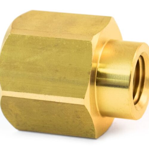 Female Pipe Reducer Coupling, 1/2″ x 3/8″