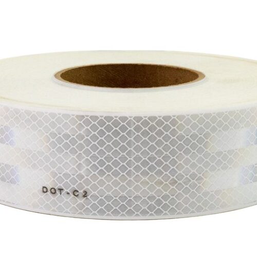 DOT-C2 Reflective Tape, 150′ Roll, all white pattern