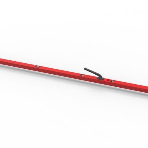 SL-30 Cargo Bar, 84″-114″, Articulating and F-track Ends, Red