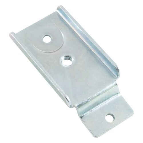 Top Fixture Bracket Base Plate for 1″ Rollers, Zinc