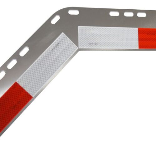 Universal Conspicuity Plate, Shortie, Aluminum