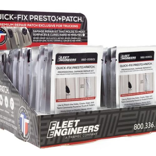 2″ x 3″ Quick-Fix Presto Patch with Countertop Display, 48 individual patches