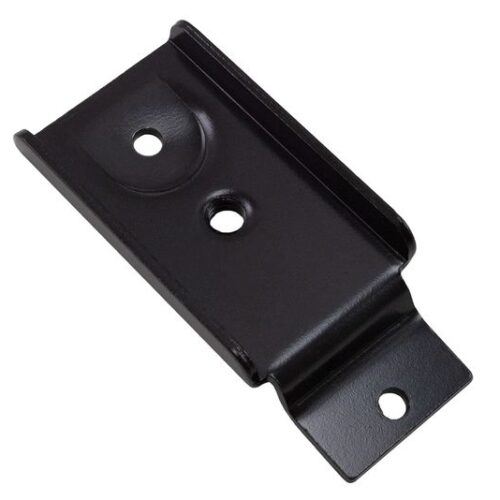 Top Fixture Bracket Base Plate for 1″ Rollers, Black E-Coat