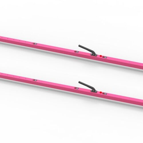 SL-30 Cargo Bar, 84″-114″, Fixed Feet, Pink, Pack of 2