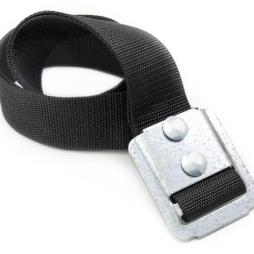 Pull Strap Assembly with Zinc Retainer, 29.50″, Zinc rivets