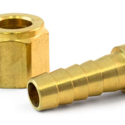 Hose Barb to Swivel Female Flare, Hose I.D. 1/2″, Tube 1/2″