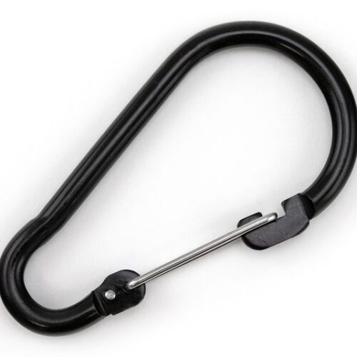 Gated Carabiner Clip, 10 Pack