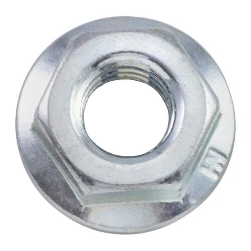 Lock Nut, 5/16″, Flanged, Zinc, Single